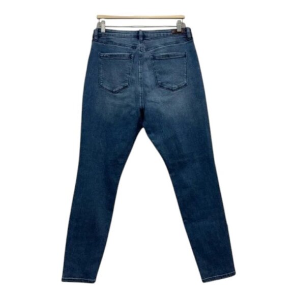Blank NYC The Great Jones blue high rise skinny jeans size 31 - Picture 3 of 4